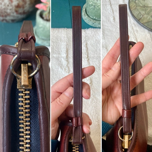 Coach Vintage Basic Bag Burgundy 9455 - Picture 13 of 15